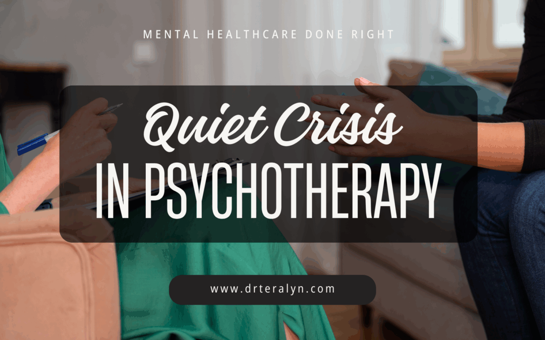 The Quiet Crisis in Mental Health: Are We Forgetting Who Therapy Is For?