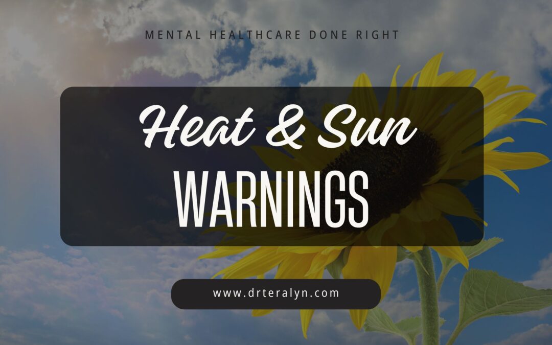 ☀️ Heat, Sun, and Psychiatric Medications: What You Need to Know