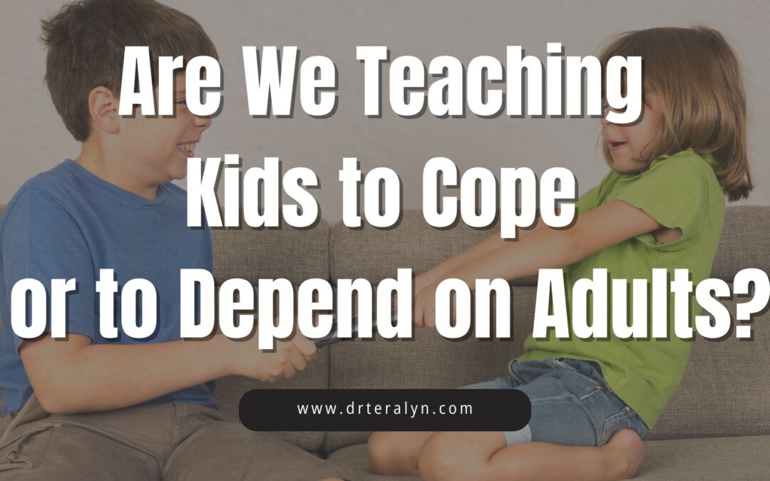 Do Kids Really Need Adults to Teach Them Coping Skills?