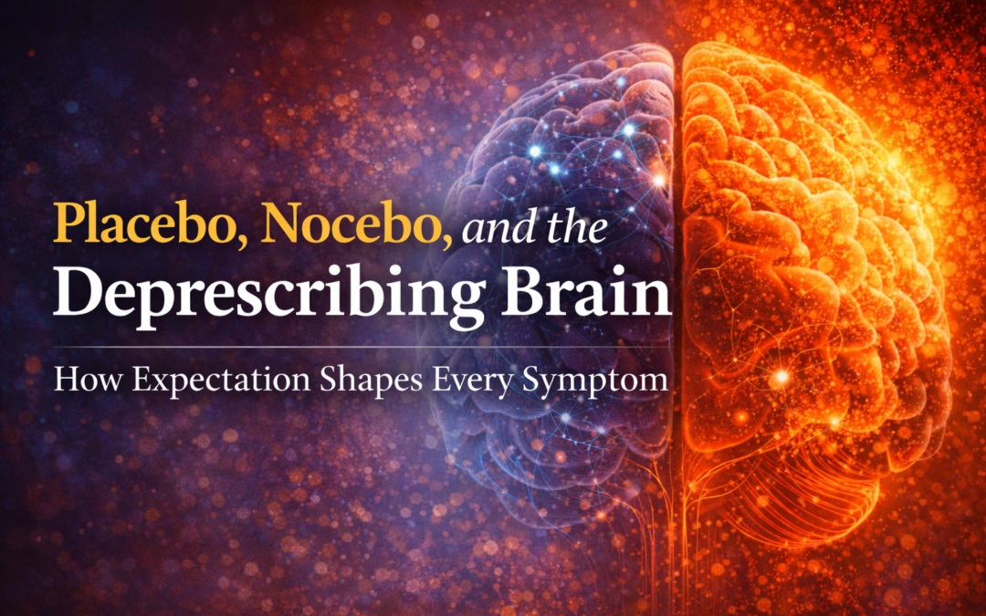 Deprescribing Begins in the Mind The Brain Science of Expectation, Adaptation, and Agency