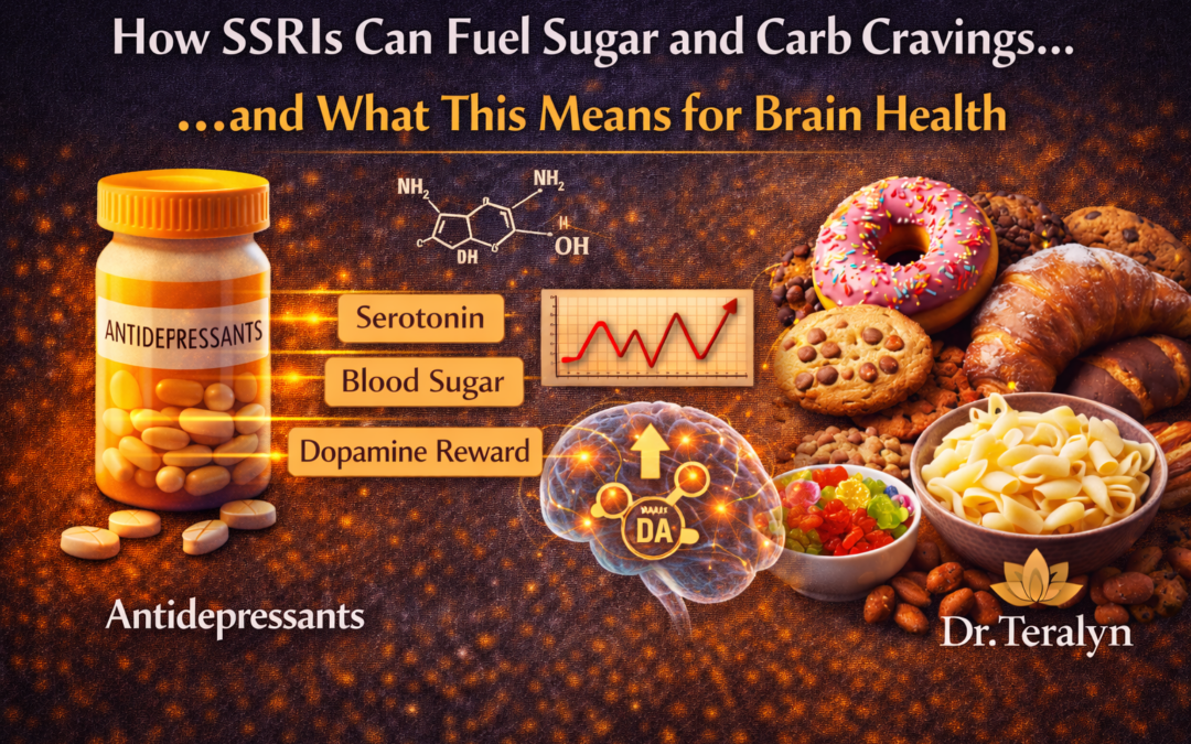 Why SSRIs Can Make You Crave Sugar and Carbs and What That Means for Brain Health