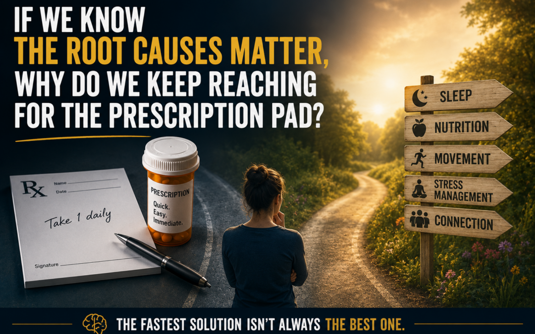 If We Know the Root Causes Matter, Why Do We Keep Reaching for the Prescription Pad?