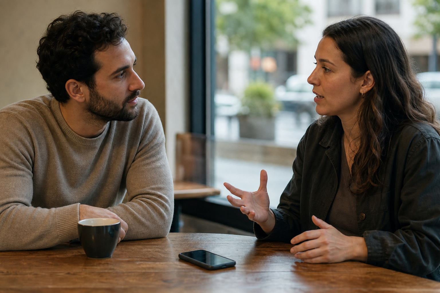 Can Your Phone Change a Conversation?